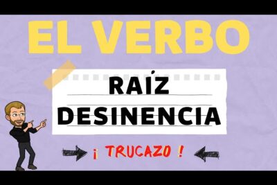 SEPARAR la RAÍZ y la DESINENCIA de los verbos| Educación Primaria ...