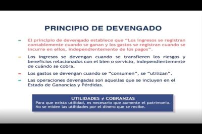 El Principio de Devengado en Contabilidad - YouTube