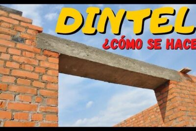 ??‍♂️?COMO HACER un DINTEL - DINTELES- para PUERTAS y ...