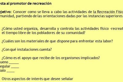 Conjunto de actividades recreativas para mejorar el trabajo ...