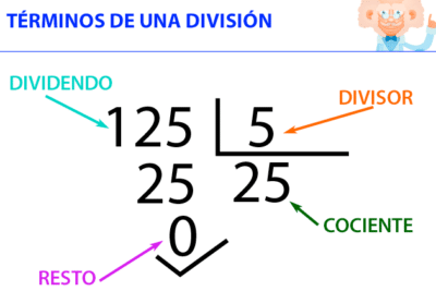 ▷ Divisiones: cómo hacer divisiones, partes y tipos de una división