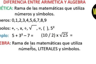 Cuál es la diferencia entre el álgebra y la aritmética? - Belleza ...