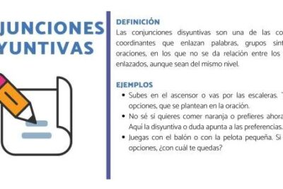 Definición de CONJUNCIONES DISYUNTIVAS - [con EJEMPLOS y VÍDEO!]