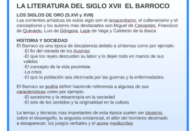 LA LITERATURA DEL SIGLO XVII EL BARROCO by Demetrio Carali on Prezi