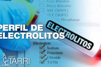 Perfil de electrolitos - Química Tarri