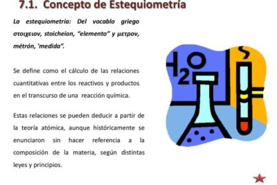 Concepto de Estequiometría | Marian | uDocz