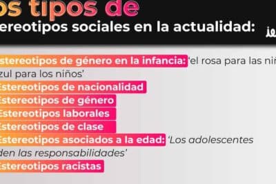 Etiquetas y estereotipos sociales 2 prejucios actuales ?