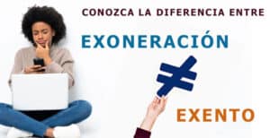 Conozca la diferencia entre Exoneración y Exento - Facturación ...