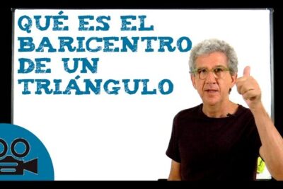 Descubre qué es el baricentro y su importancia en matemáticas ...