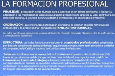 Qué significa estar en formación profesional? - Revista FP