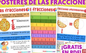 Aprender la Fracciones | Ejercicios + Teoría | Fracciones para ...