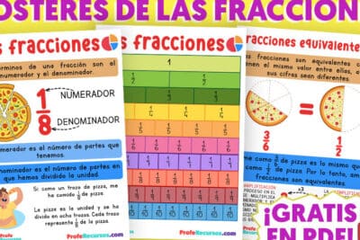 Aprender la Fracciones | Ejercicios + Teoría | Fracciones para ...