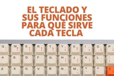 El teclado y sus funciones: para qué sirve cada tecla