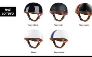 LIONCIANO Casco De Moto Jet Abierto, Casco De Patinete Eléctrico ...