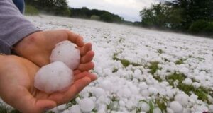 El granizo, fenómeno natural peligroso