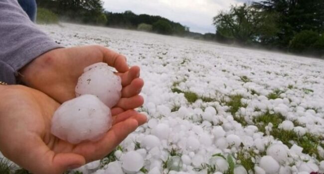 El granizo, fenómeno natural peligroso